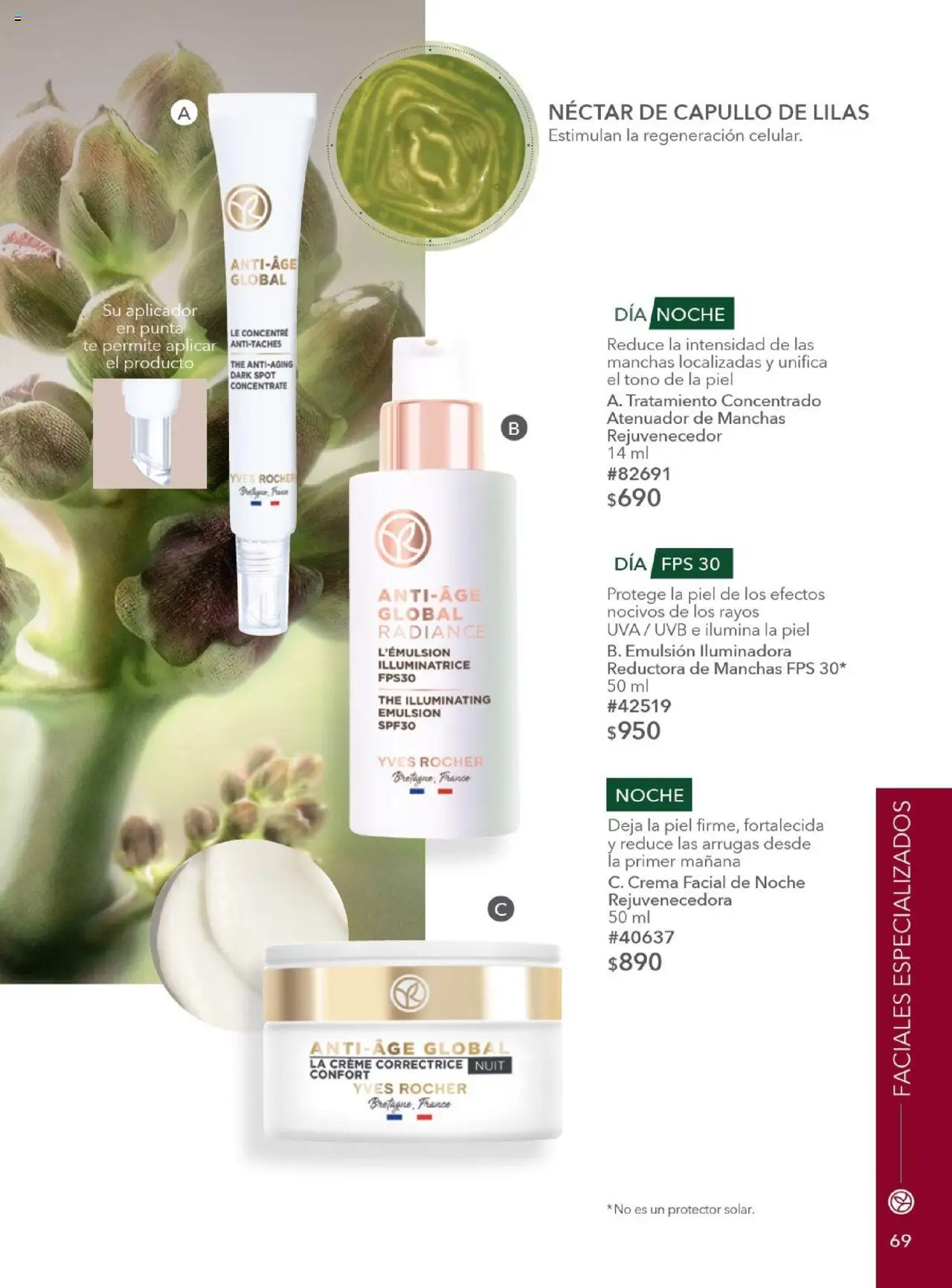 Nuevas ofertas de Yves Rocher válidas en toda la República Mexicana desde el 28.10.2025. ¡Encuentra las mejores ofertas en Yves Rocher - Campaña 15 2025! | Página: 71 | Productos: Crema, Atenuador, Emulsión, Uva