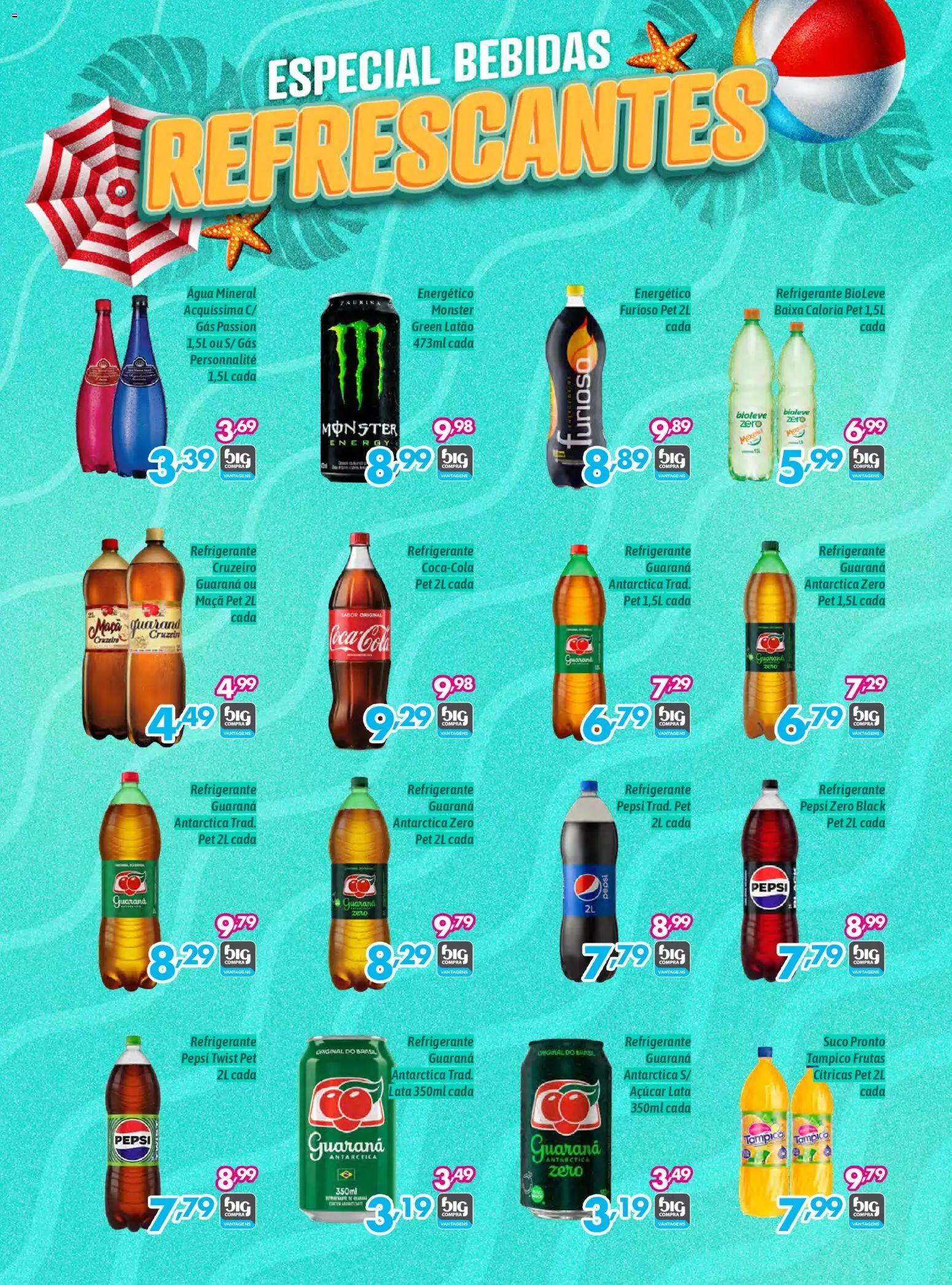 Big Compra Folheto - válido de 05.12.2025 | Página: 4 | Produtos: Guaraná, Energético, Suco, Açúcar