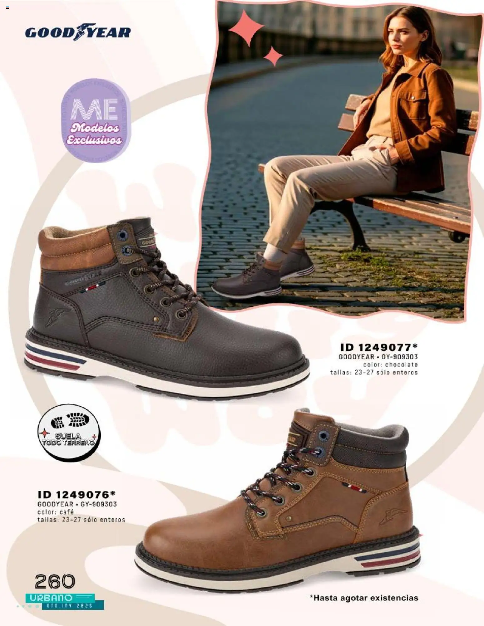 Nuevas ofertas de Price Shoes válidas en toda la República Mexicana desde el 04.12.2025. ¡Encuentra las mejores ofertas en Price Shoes catálogo Urbano! | Página: 260 | Productos: Café, Chocolate