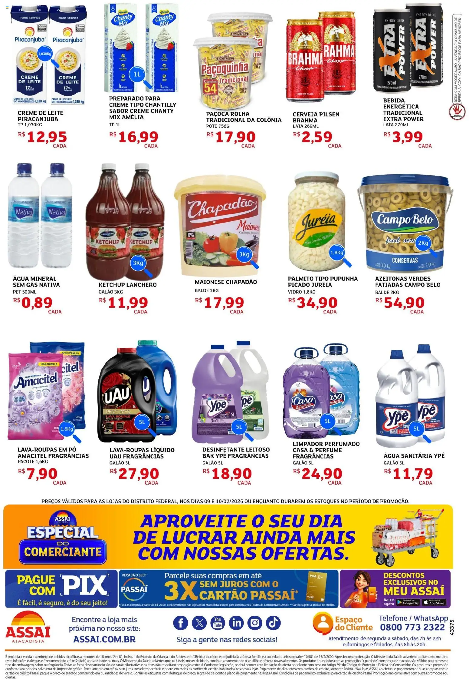 Assaí Atacadista Folheto - válido de 09.02.2026 | Página: 2