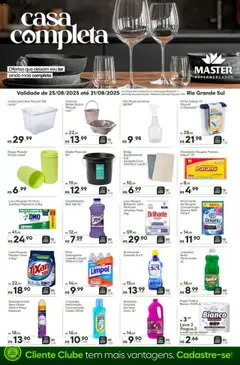 Master - Ofertas Casa Completa - Pré-Visualização do folheto da loja Master, válido de 25.08.2025
