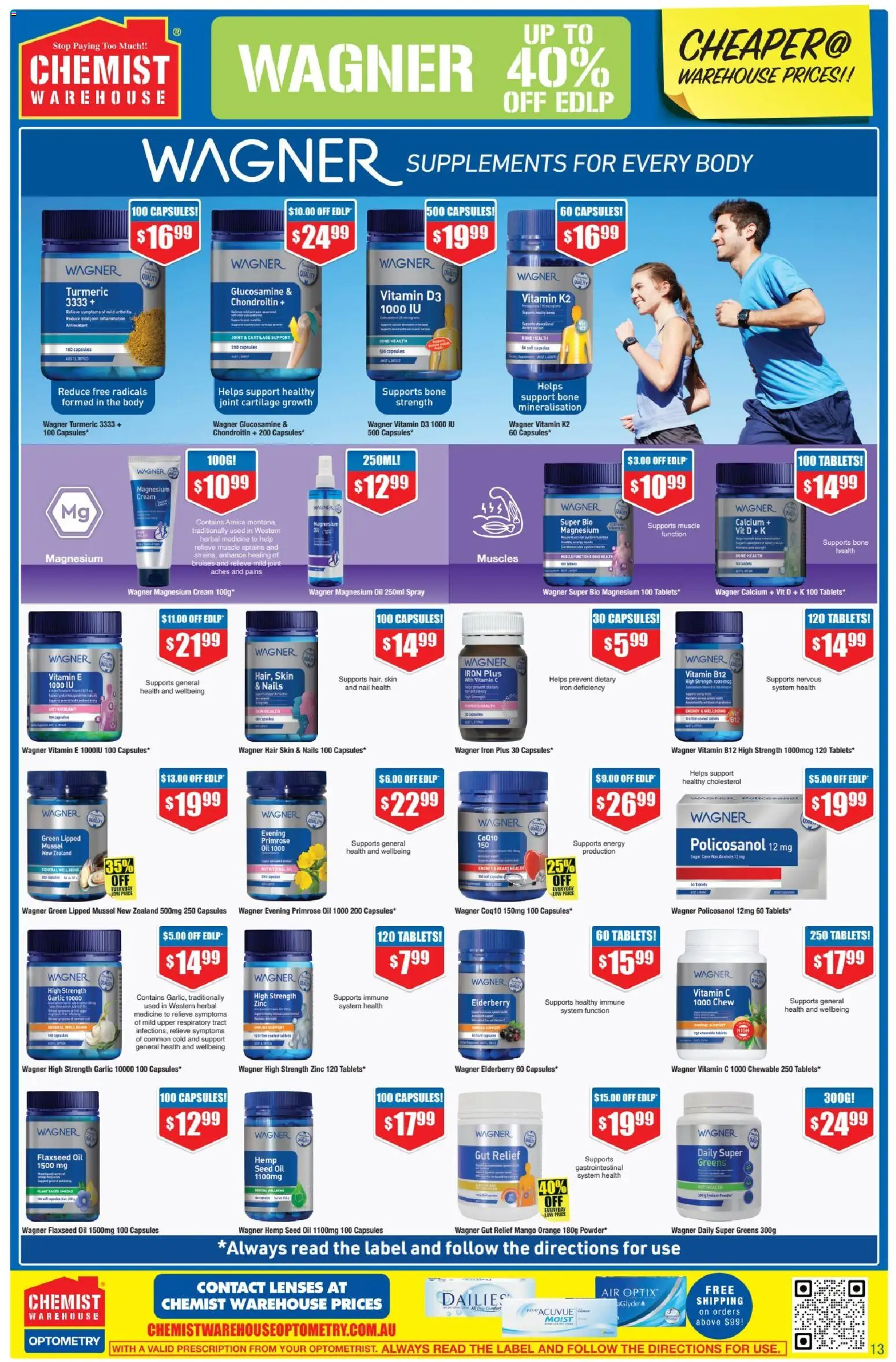 Chemist Warehouse catalogue - valid from 26.03.2026 | Page: 13 | Products: Oil, Cream, Herbal, Tablets