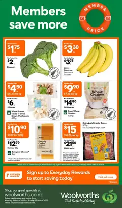 Woolworths South Island catalogue preview  - valid from 09.03.2026
