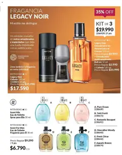 Catálogo Avon Campaña 12 │ válido desde el 22.07.2025 | Página: 74 | Productos: Eau de toilette, Desodorante, Antitranspirante, Individual