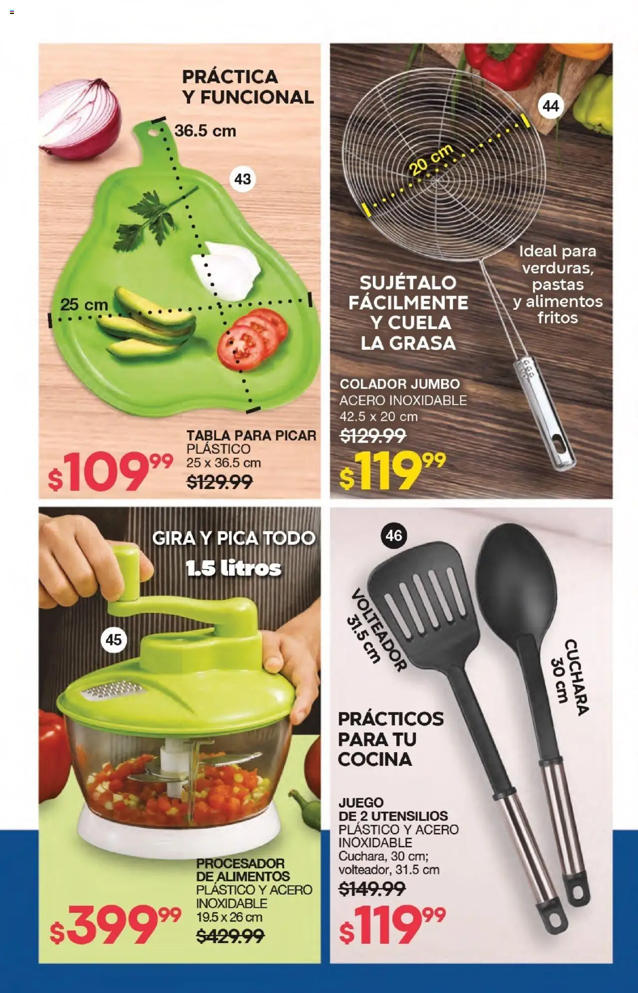 Nuevas ofertas de Fuller válidas en toda la República Mexicana desde el 17.09.2025. ¡Encuentra las mejores ofertas en Fuller - Campaña 12 2025! | Página: 30 | Productos: Colador, Juego, Cocina, Cuchara