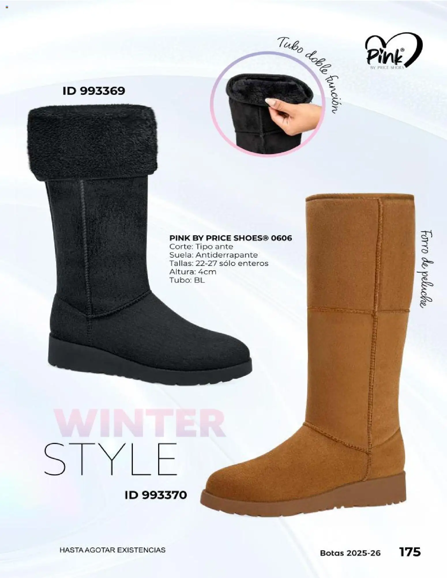 Nuevas ofertas de Price Shoes válidas en toda la República Mexicana desde el 10.12.2025. ¡Encuentra las mejores ofertas en Price Shoes catálogo Botas! | Página: 175 | Productos: Botas