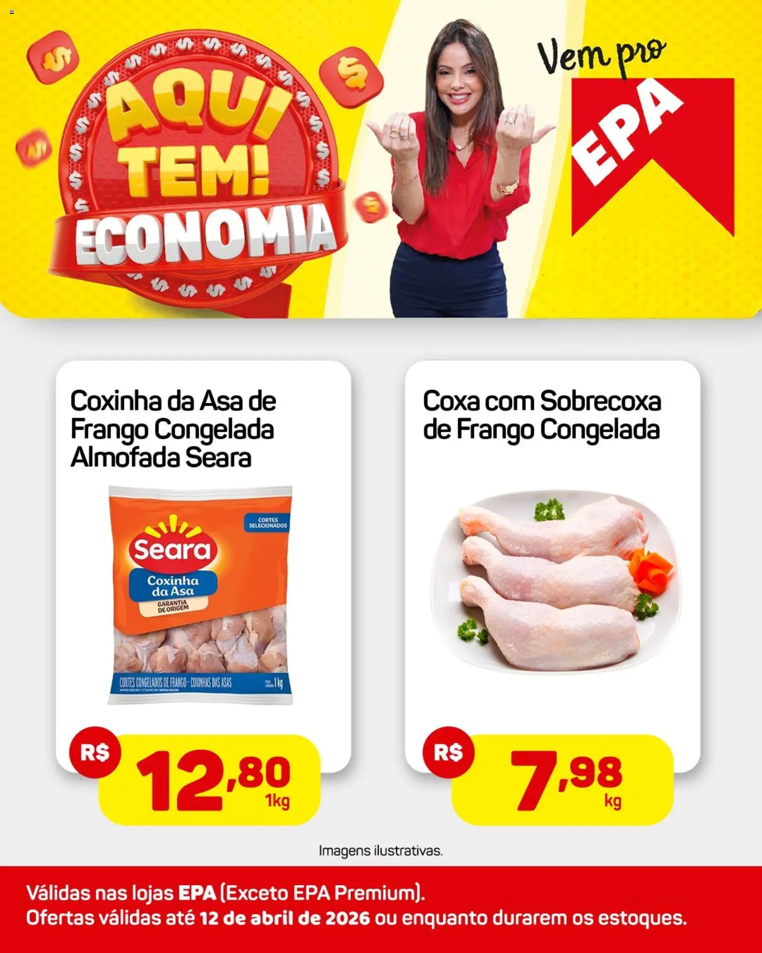 EPA Folheto - válido de 06.04.2026 | Página: 4 | Produtos: Almofada, Asa de frango, Frango