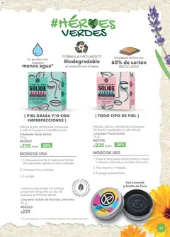 Vista previa de Yves Rocher campaña 16 2025, nuevo folleto de la tienda, válido en México a partir del 19.11.2025 | Página: 87 | Productos: Exfoliante facial, Agua, Espuma, Sobre