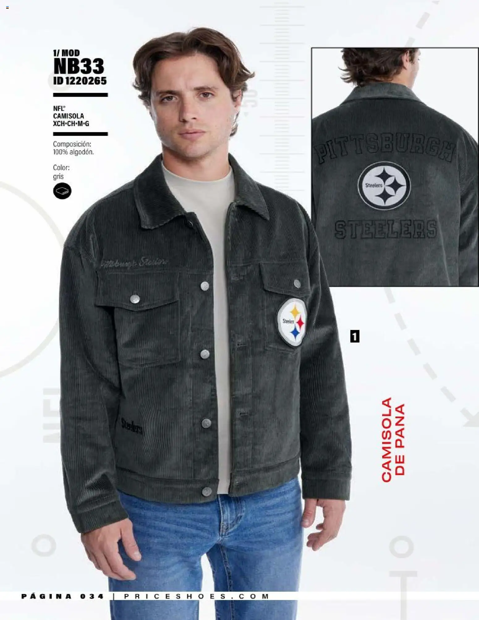 Nuevas ofertas de Price Shoes válidas en toda la República Mexicana desde el 20.03.2026. ¡Encuentra las mejores ofertas en Price Shoes catálogo NFL! | Página: 34