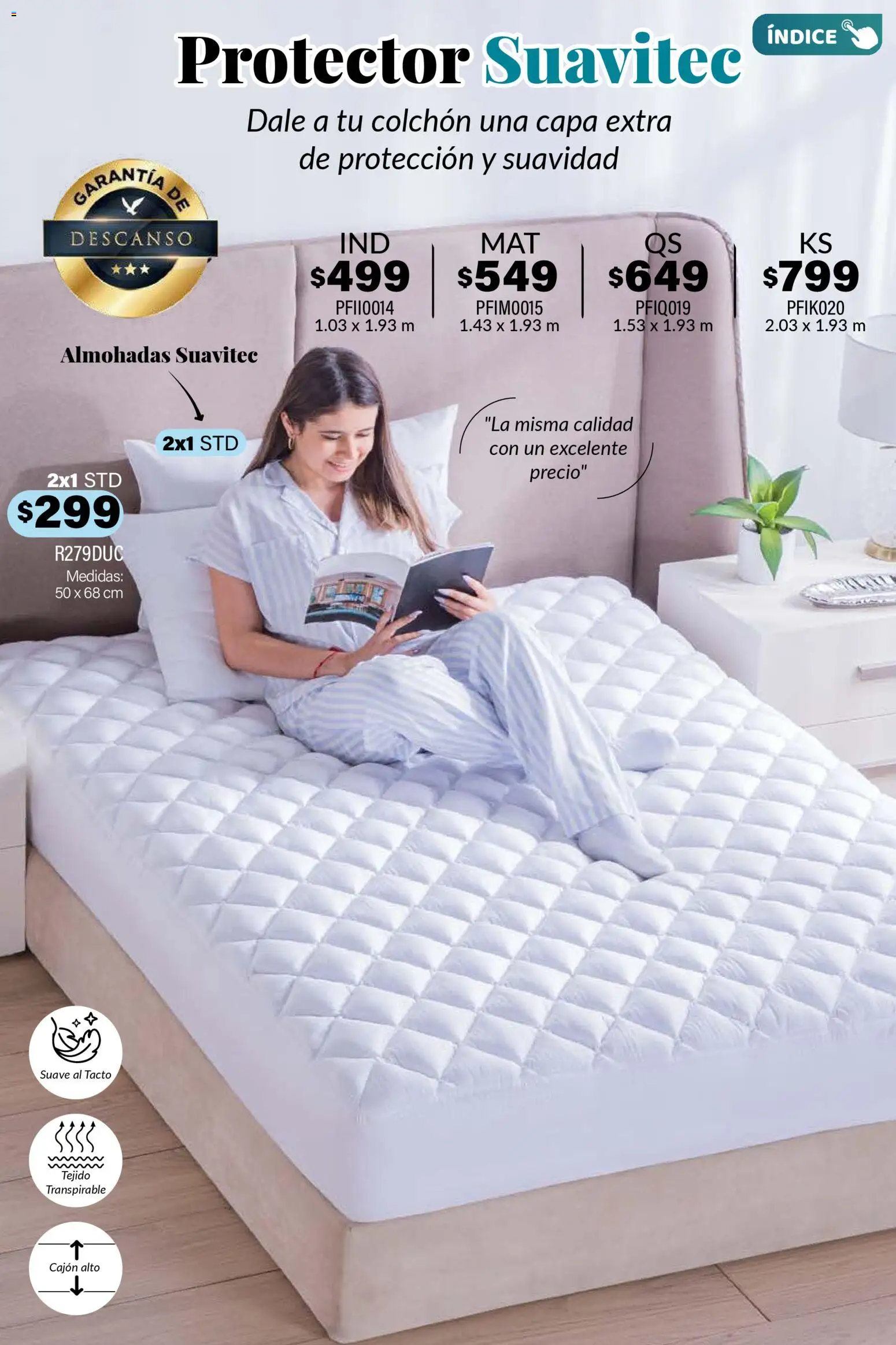 Nuevas ofertas de Colchas Concord válidas en toda la República Mexicana desde el 01.11.2025. ¡Encuentra las mejores ofertas en Colchas Concord Buen Fin! | Página: 216 | Productos: Colchón