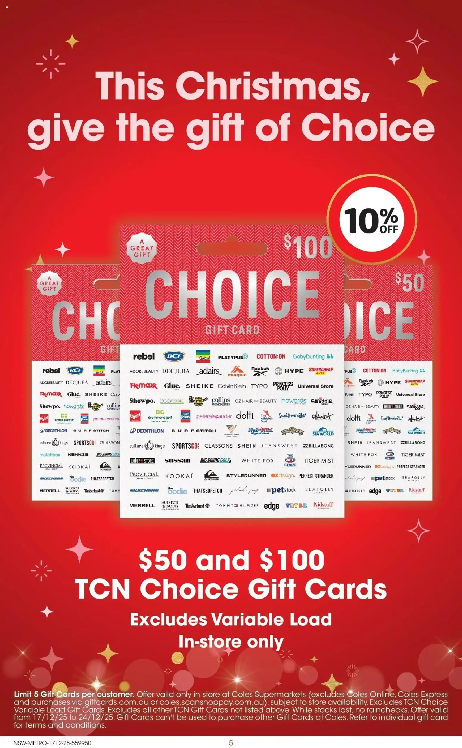 Coles catalogue - valid from 17.12.2025 | Page: 5 | Products: Scotch, Jeans