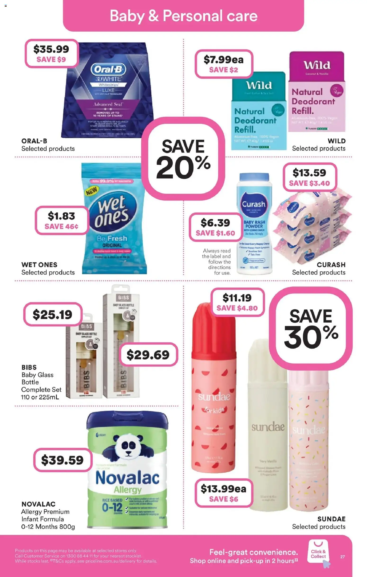 Priceline Pharmacy catalogue - valid from 22.01.2026 | Page: 27 | Products: Powder, Rice, Deodorant, Allergy