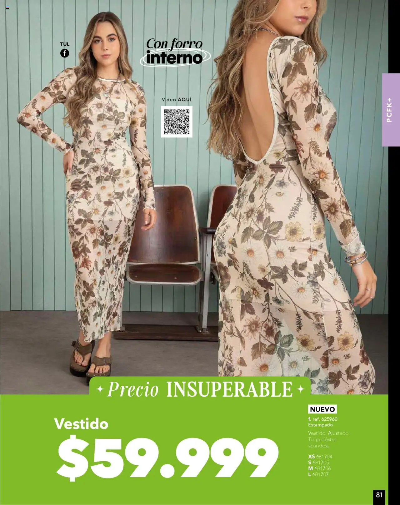 Pacifika revista - valida desde el 01.09.2025 | Página: 93 | Productos: Video, Vestido