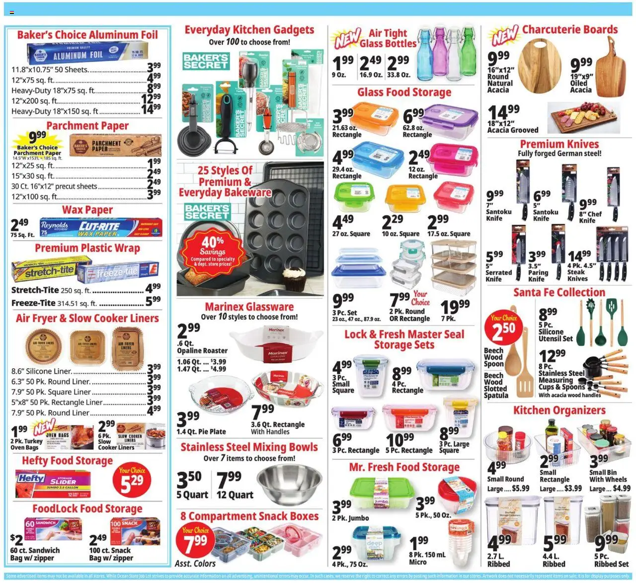 Ocean State Job Lot Weekly Ad - valid from 02.10.2025 | Page: 9 | Products: Fryer, Cooker, Bag, Oven