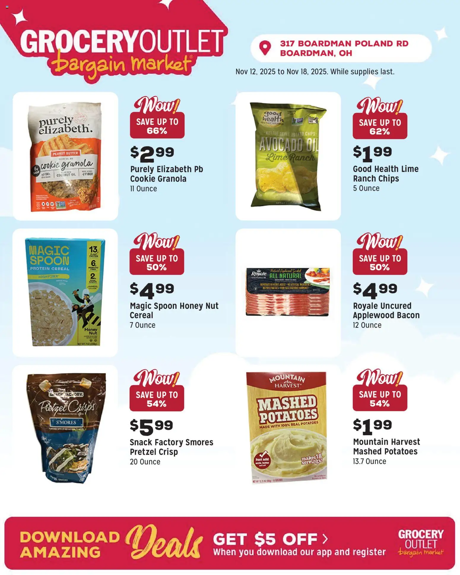 Grocery Outlet Weekly Ad - OH - valid from 12.11.2025 | Page: 8 | Products: Coconut Oil, Butter, Avocado, Potatoes