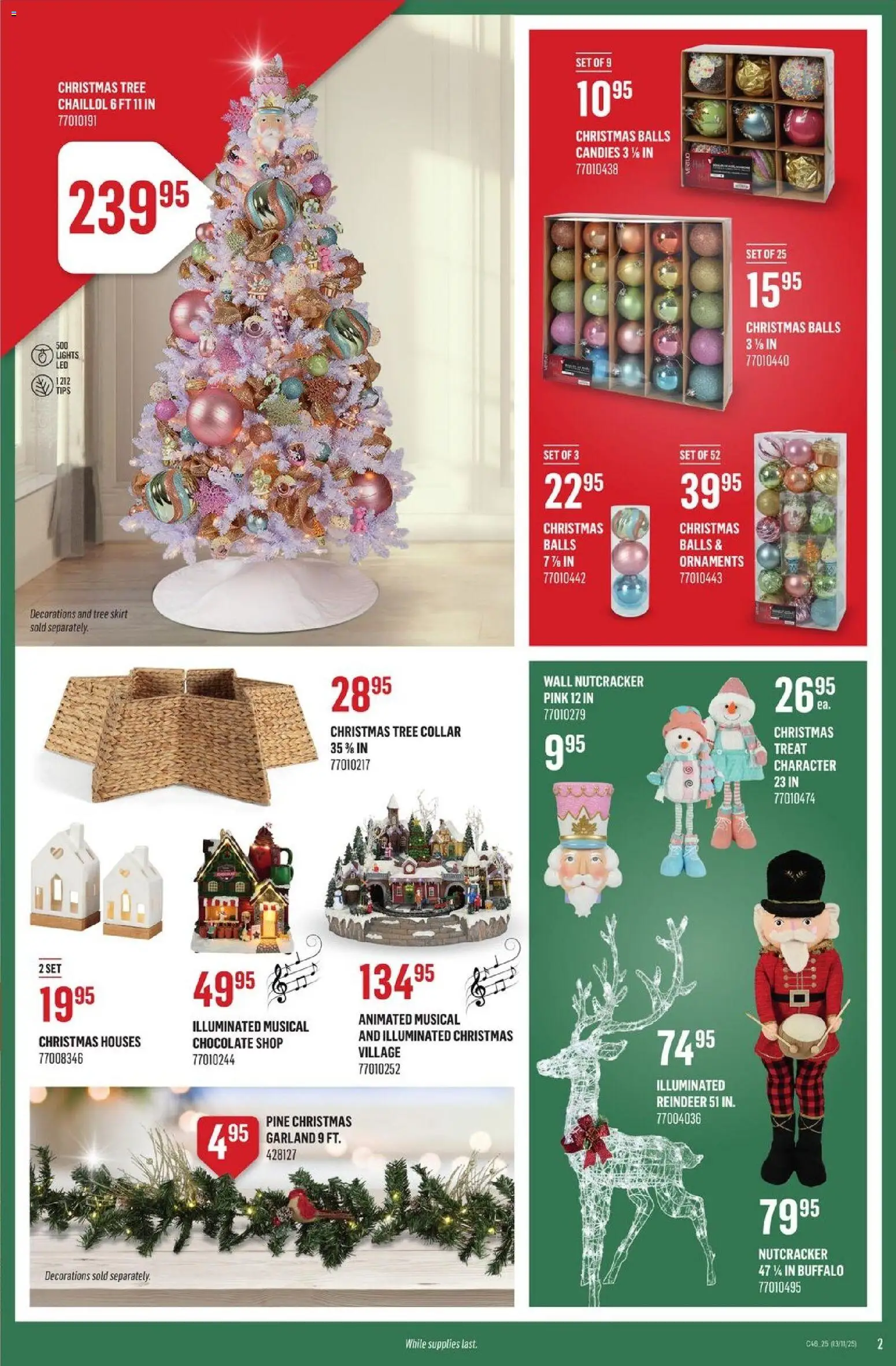 Canac flyer valid from 13.11.2025 | Page: 2 | Products: Candies, Skirt, Chocolate