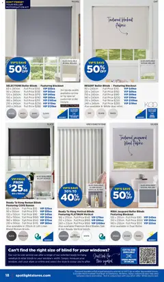 Preview of Spotlight catalogue  - valid from 18.03.2026 | Page: 18 | Products: Blinds, Linen