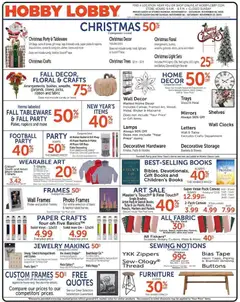 Preview of Hobby Lobby weekly ads valid from 16.11.2025