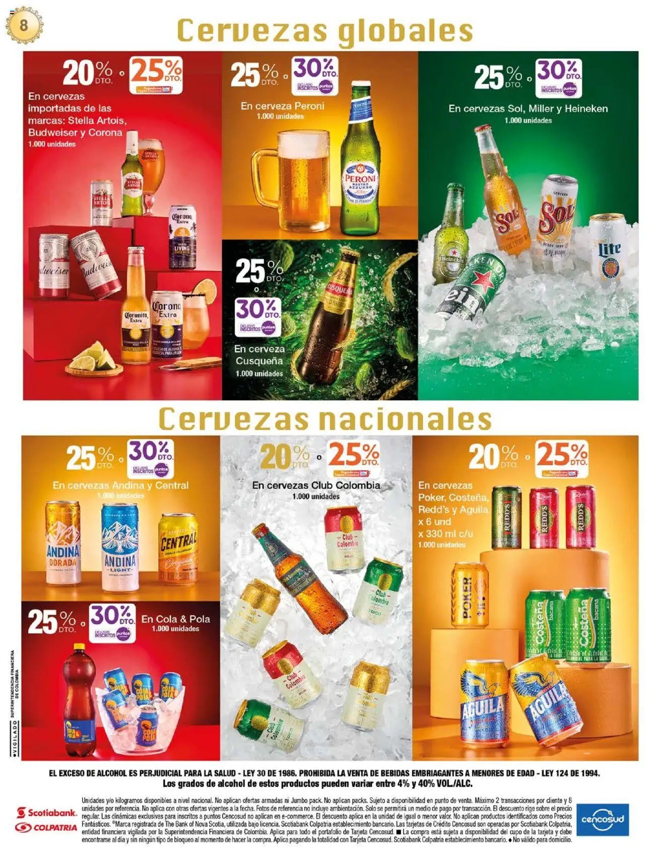 Jumbo revista - valida desde el 15.10.2025 | Página: 8 | Productos: Sobre, Tintura, Cerveza