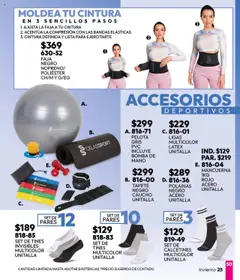 Vista previa de Cklass - Catálogo Invierno Sportbrands, nuevo folleto de la tienda, válido en México a partir del 16.09.2025 | Página: 51 | Productos: Pelota, Tapete, Faja