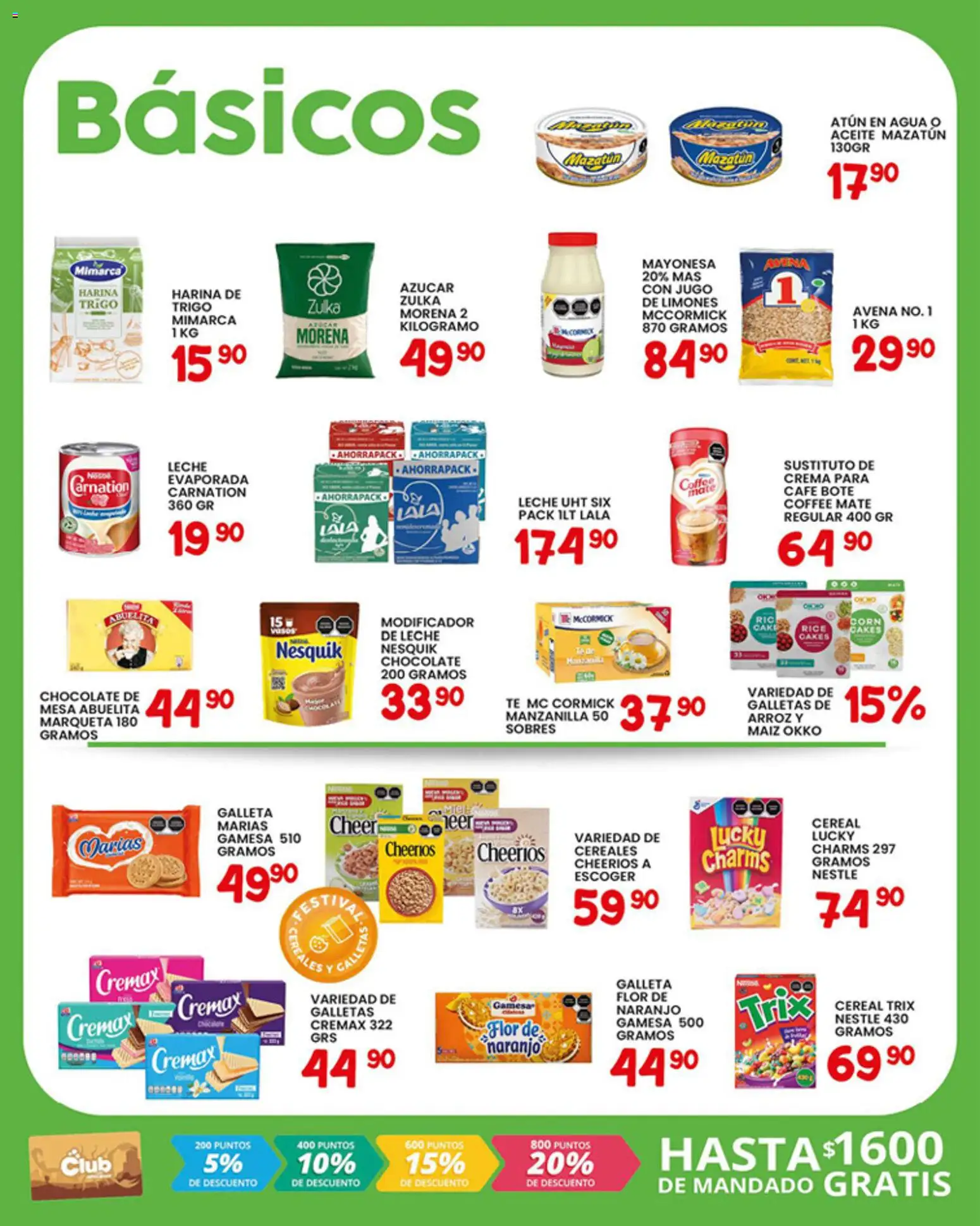 Nuevas ofertas de Alsuper válidas en toda la República Mexicana desde el 23.01.2026. ¡Encuentra las mejores ofertas en Alsuper folleto Durango! | Página: 2 | Productos: Azúcar, Aceite, Chocolate, Té