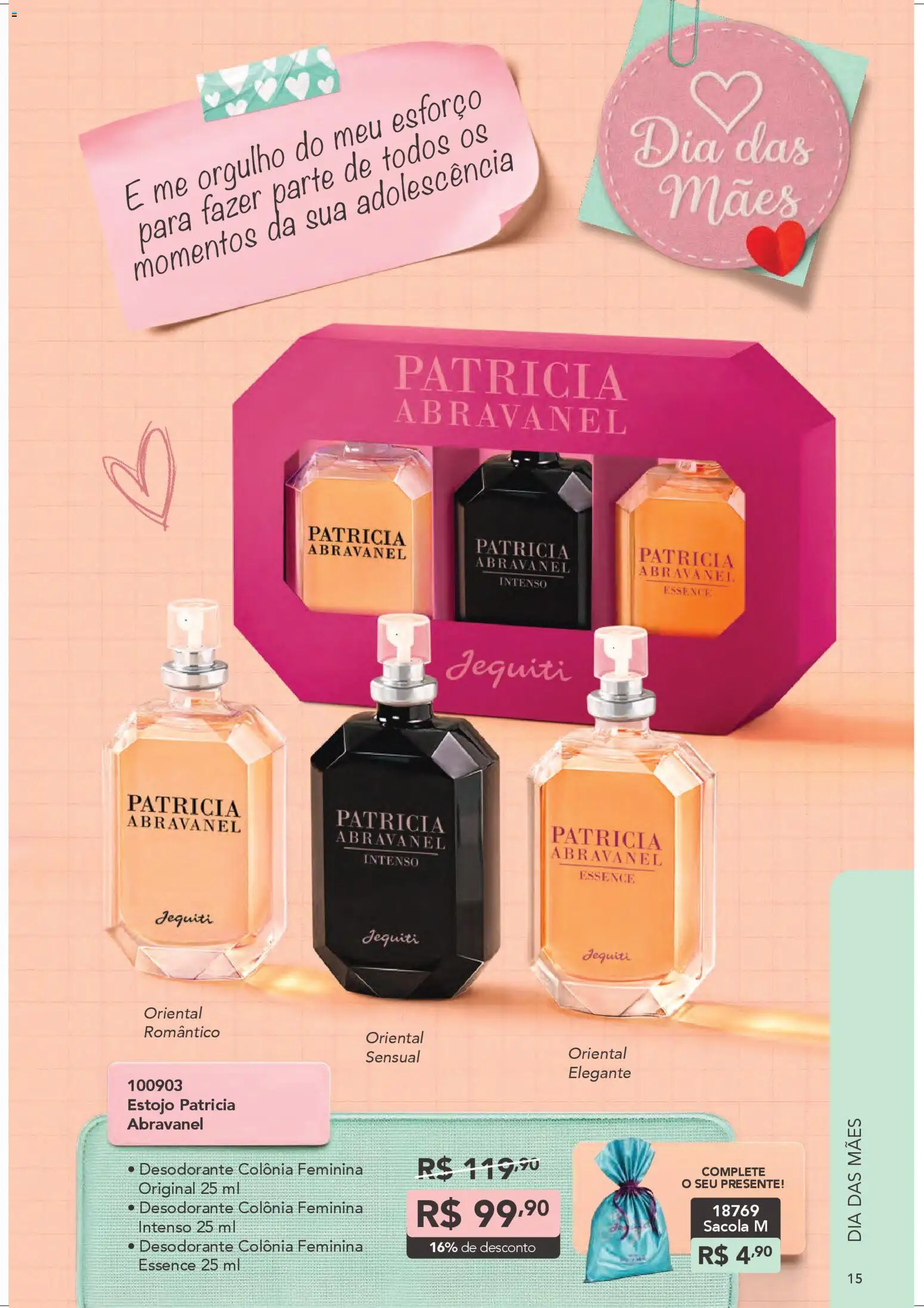 Jequiti Folheto - válido de 28.03.2026 | Página: 15 | Produtos: Desodorante