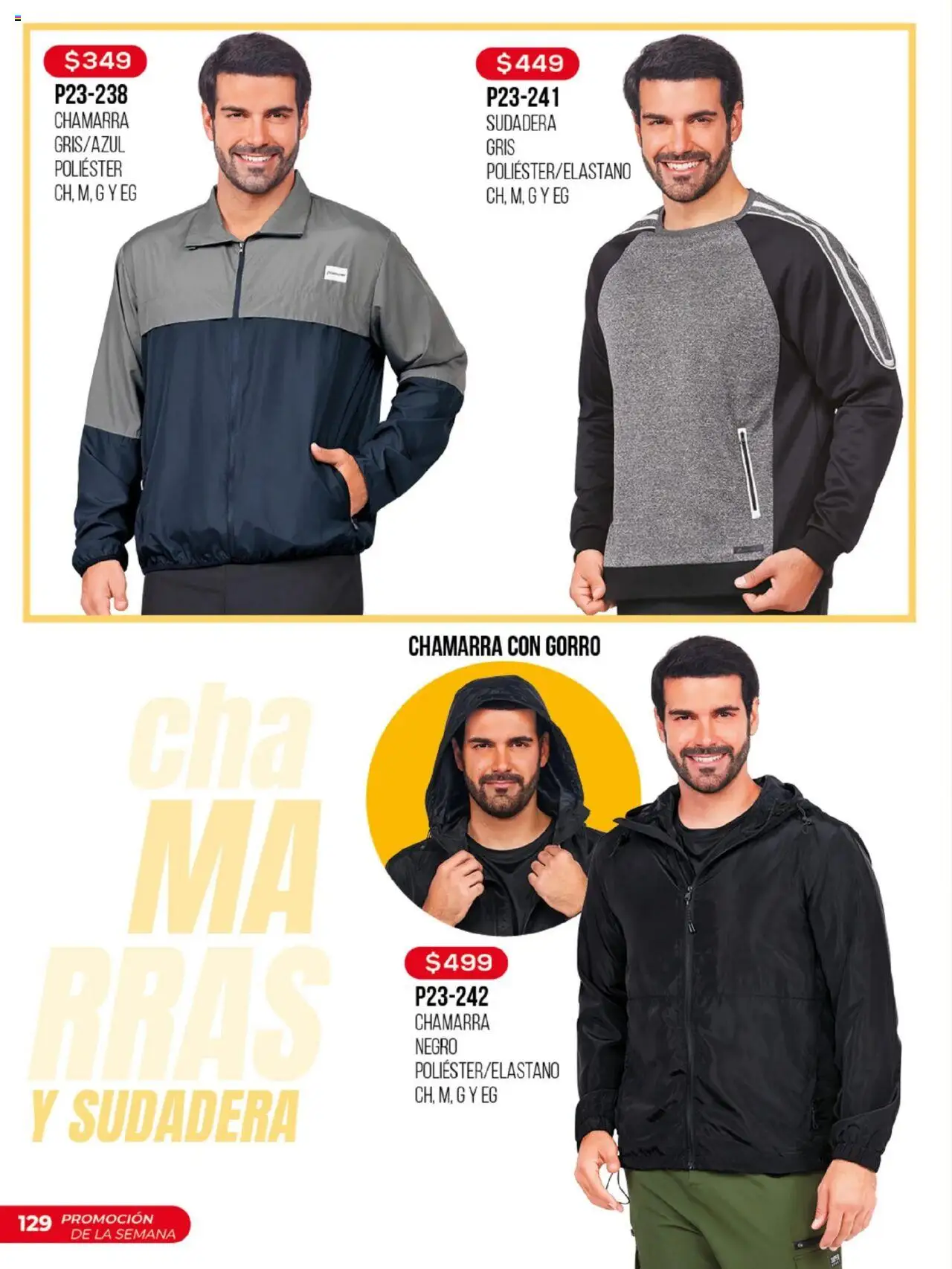 Nuevas ofertas de Cklass válidas en toda la República Mexicana desde el 01.10.2025. ¡Encuentra las mejores ofertas en Cklass - Catálogo Promoción De La Semana! | Página: 130 | Productos: Chamarra, Sudadera