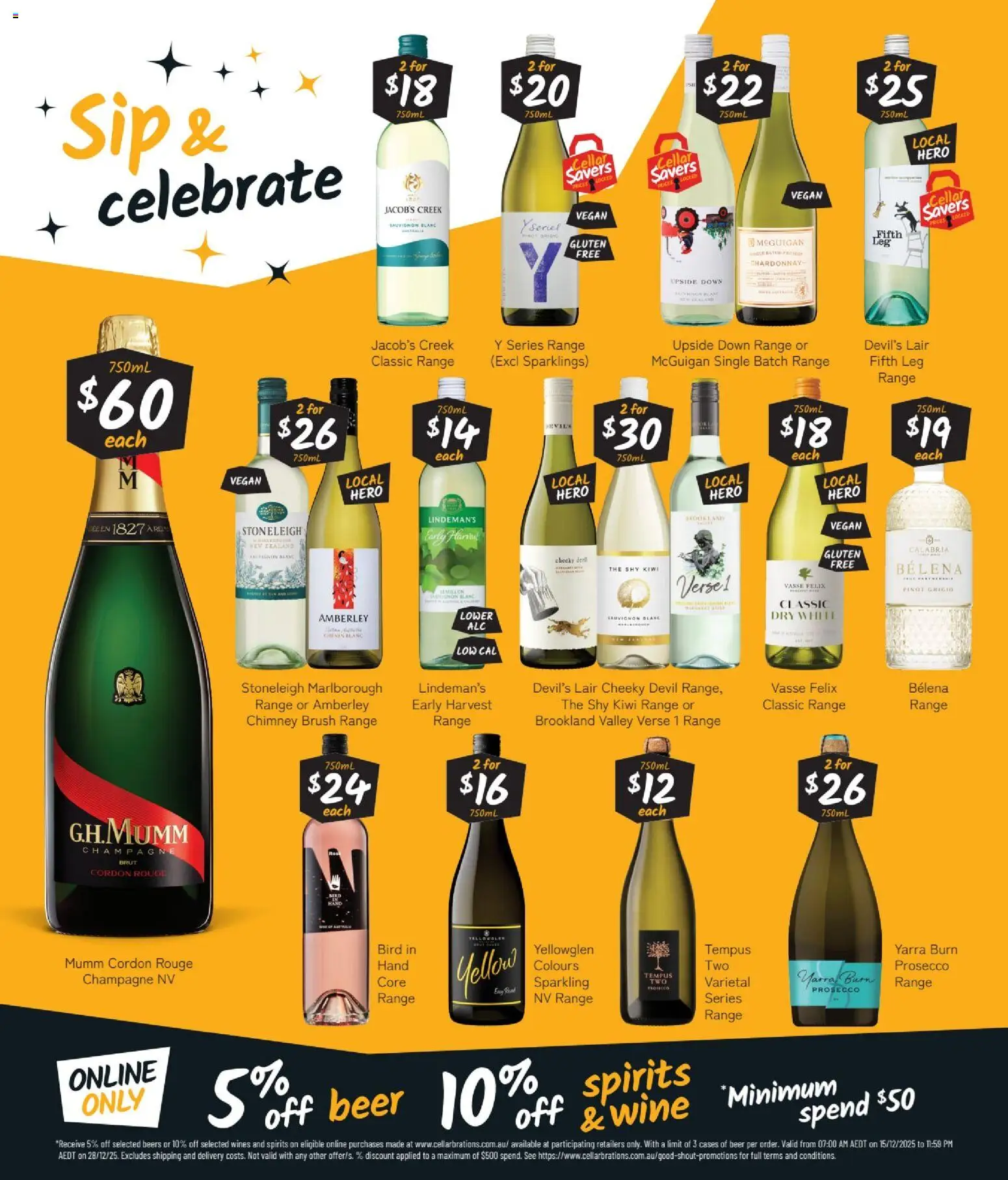 Cellarbrations catalogue - valid from 15.12.2025 | Page: 6 | Products: Brush, Wine, Beer
