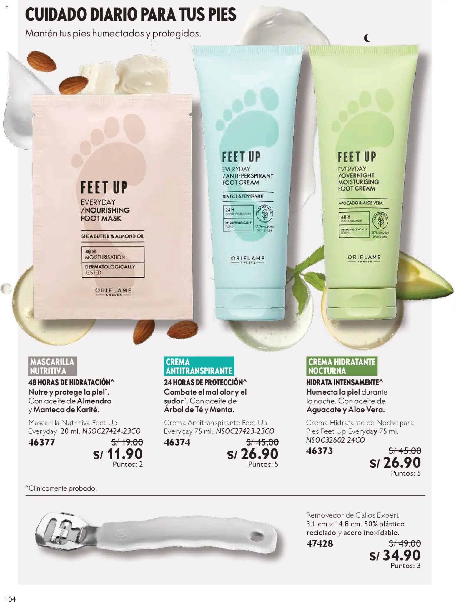 Catálogo Oriflame válido desde 07.03.2026 | Página: 112 | Productos: Antitranspirante, Aceite, Té, Crema