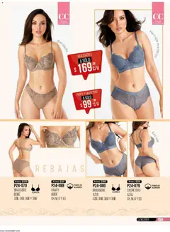 Vista previa de Cklass catálogo Super Rebajas Ropa, nuevo folleto de la tienda, válido en México a partir del 31.10.2025 | Página: 153 | Productos: Algodón, Lenceria, Cachetero