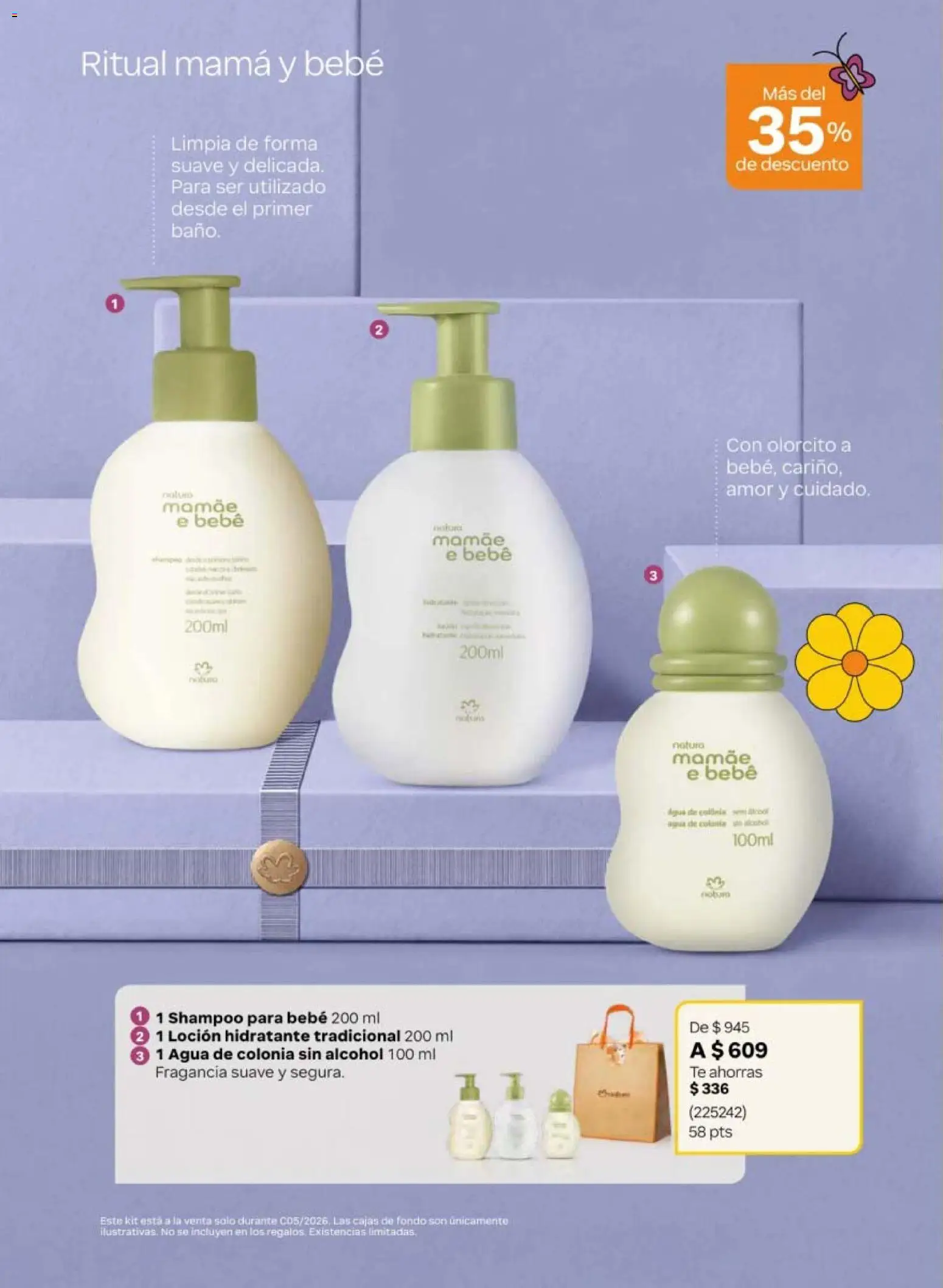 Nuevas ofertas de Natura válidas en toda la República Mexicana desde el 13.03.2026. ¡Encuentra las mejores ofertas en Natura campaña 5 2026! | Página: 18 | Productos: Agua, Loción, Té, Fragancia