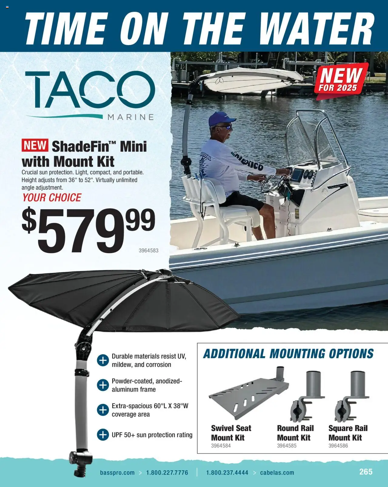 Cabela's Saltwater Specialist 25 - valid from 01.01.2025 | Page: 265 | Products: Swivel, Water