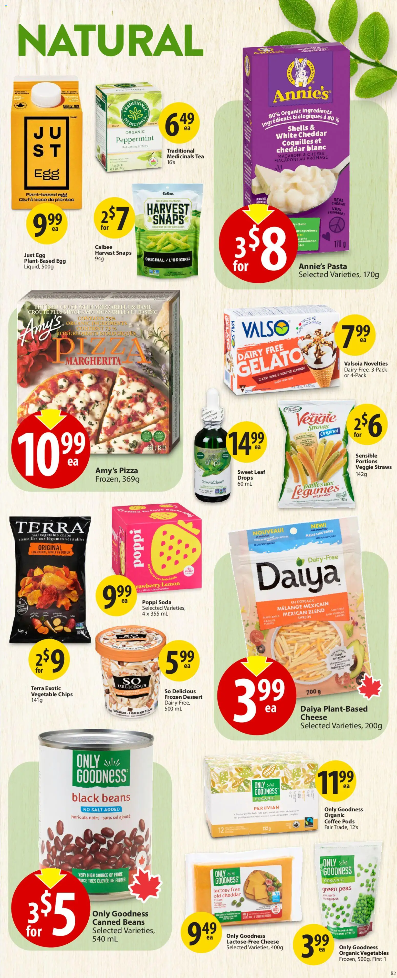 Save on foods flyer valid from 19.02.2026 | Page: 21 | Products: Pasta, Chips, Cheese, Coffee