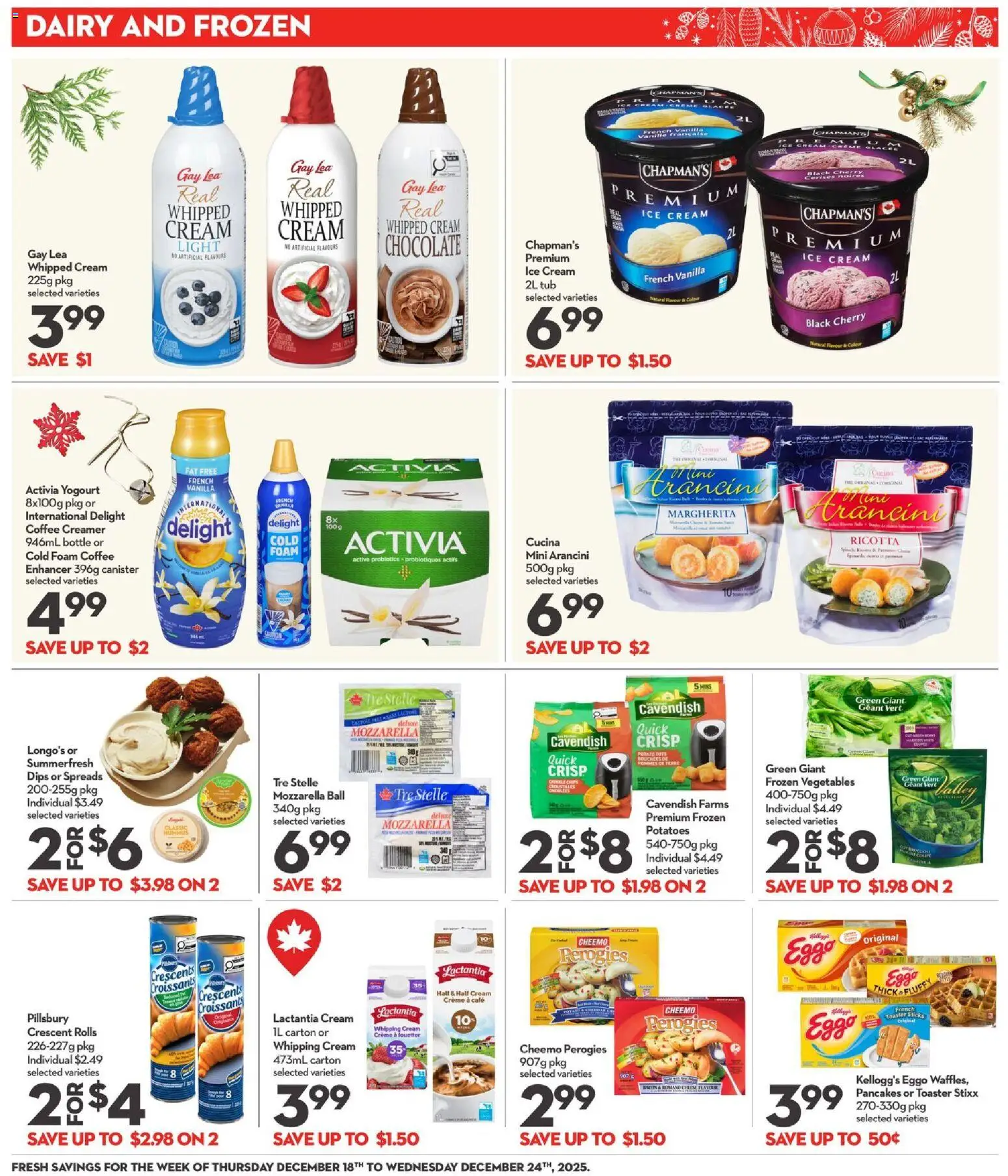 Longo's flyer valid from 18.12.2025 | Page: 15 | Products: Tea, Chips, Coffee, Chocolate