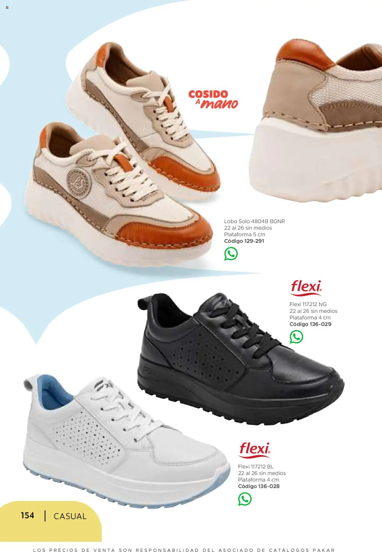 Nuevas ofertas de SC Pakar válidas en toda la República Mexicana desde el 24.07.2025. ¡Encuentra las mejores ofertas en SC Pakar - Catálogo Casual otoño / invierno! | Página: 154