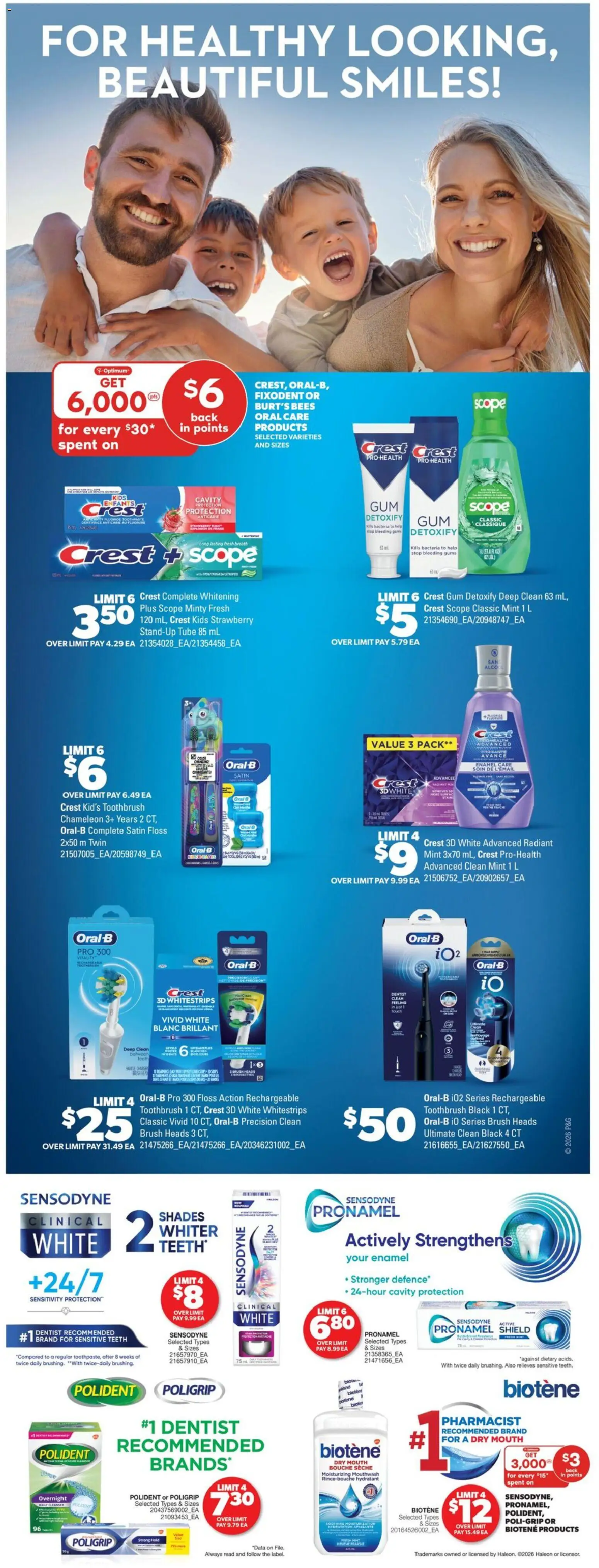 Real Canadian Superstore flyer valid from 09.04.2026 | Page: 29 | Products: Brush, Toothpaste, Mouthwash