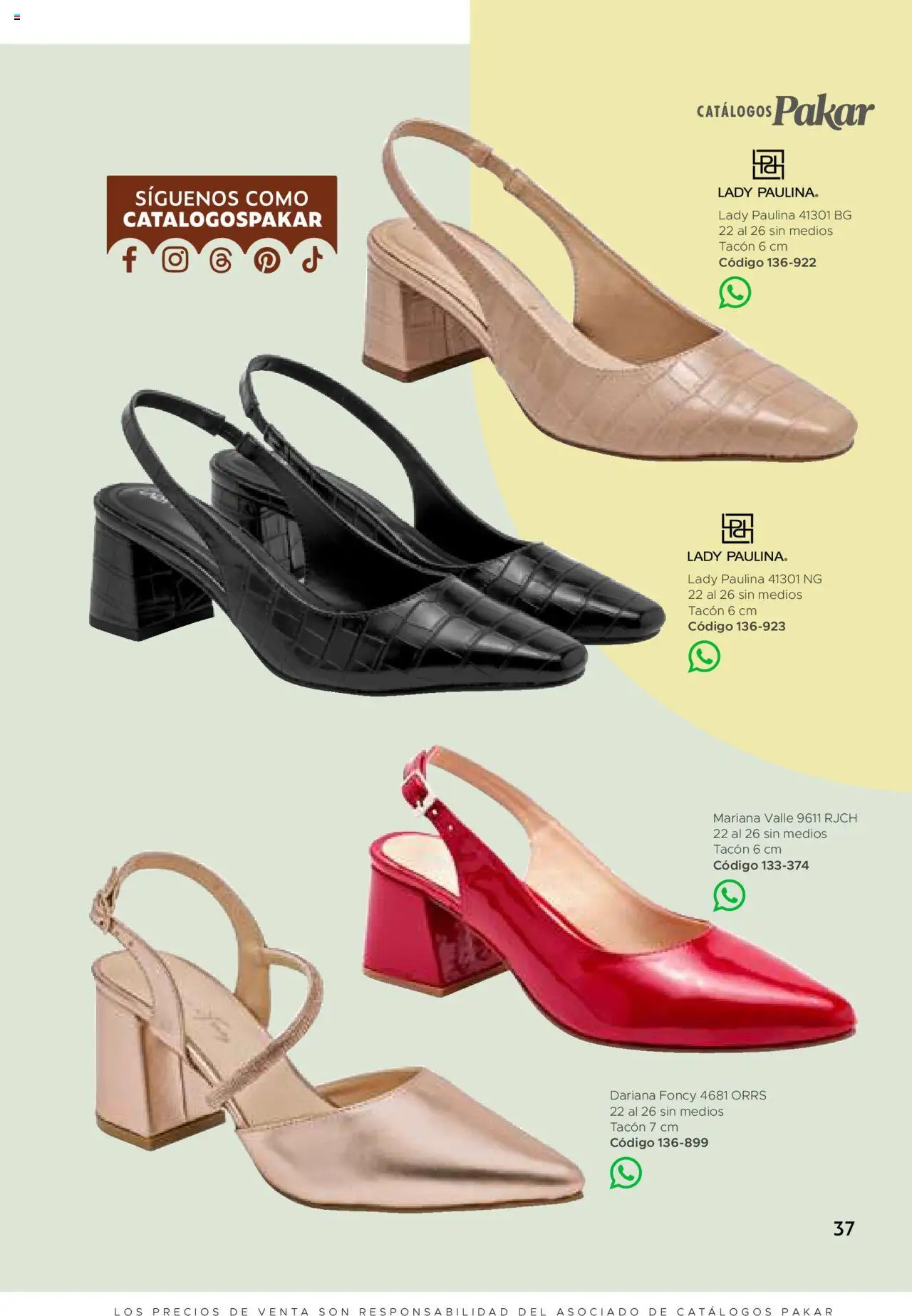 Nuevas ofertas de SC Pakar válidas en toda la República Mexicana desde el 24.07.2025. ¡Encuentra las mejores ofertas en SC Pakar Catálogo Mujer otoño / invierno! | Página: 37