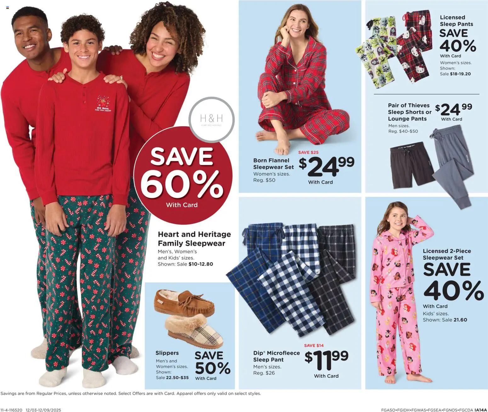 Fred Meyer Home & Apparel - valid from 03.12.2025 | Page: 19 | Products: Pants, Shorts, Slippers