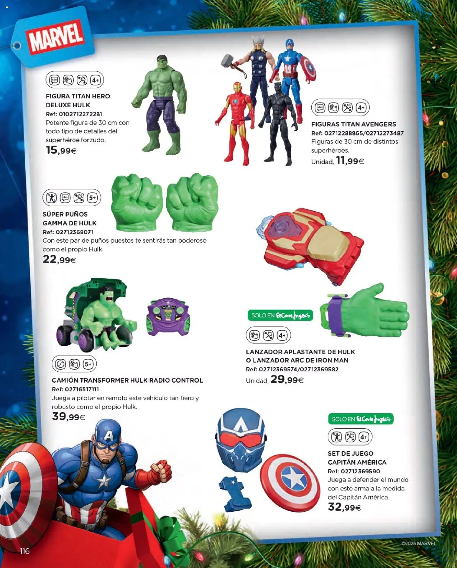 Nuevas ofertas de El Corte Inglés válidas en toda la República Mexicana desde el 27.10.2025. ¡Encuentra las mejores ofertas en El Corte Inglés catálogo Juguetes! | Página: 116 | Productos: Radio, Juego, Té