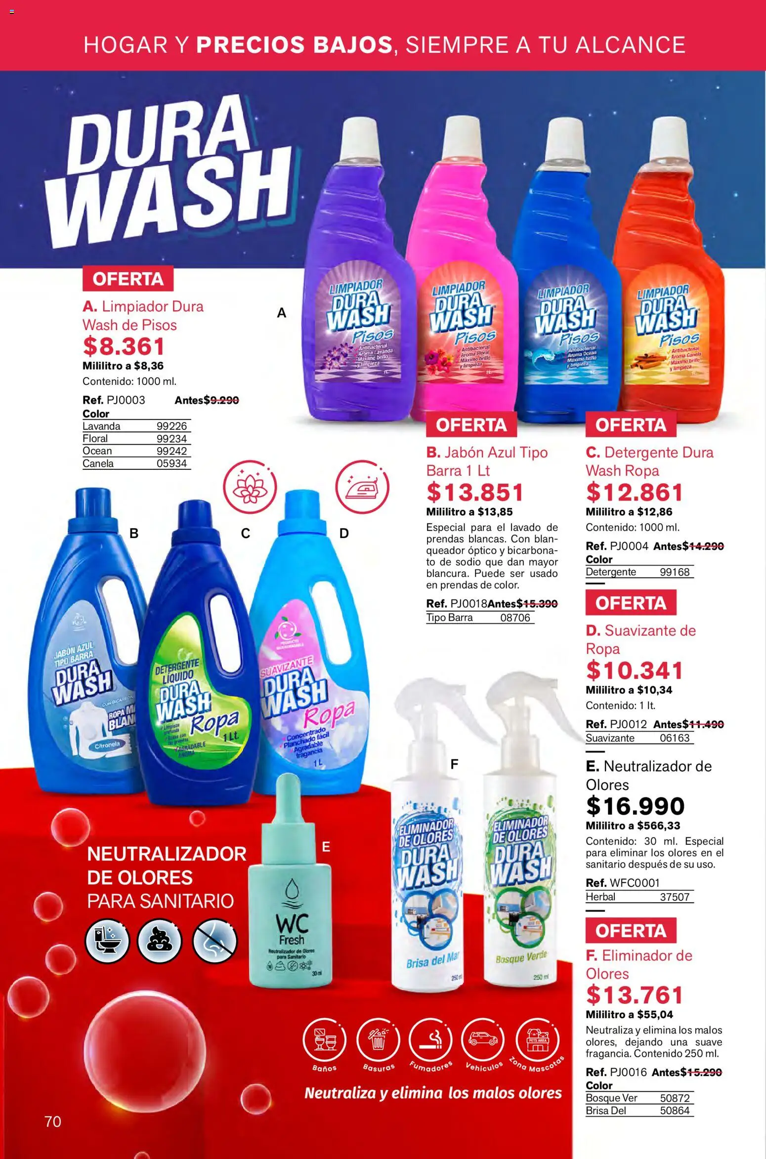 Leonisa revista - valida desde el 02.01.2026 | Página: 70 | Productos: Brillo, Limpiador, Fragancia, Ropa