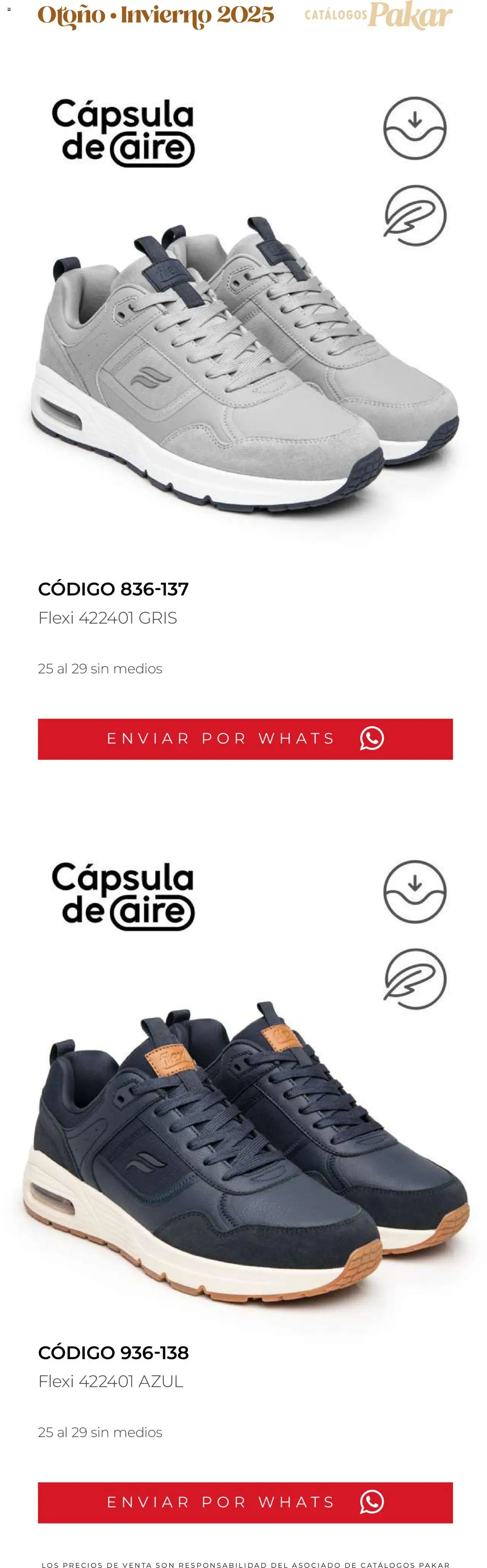 Nuevas ofertas de SC Pakar válidas en toda la República Mexicana desde el 10.10.2025. ¡Encuentra las mejores ofertas en SC Pakar - Catálogo Flexi otoño / invierno! | Página: 277
