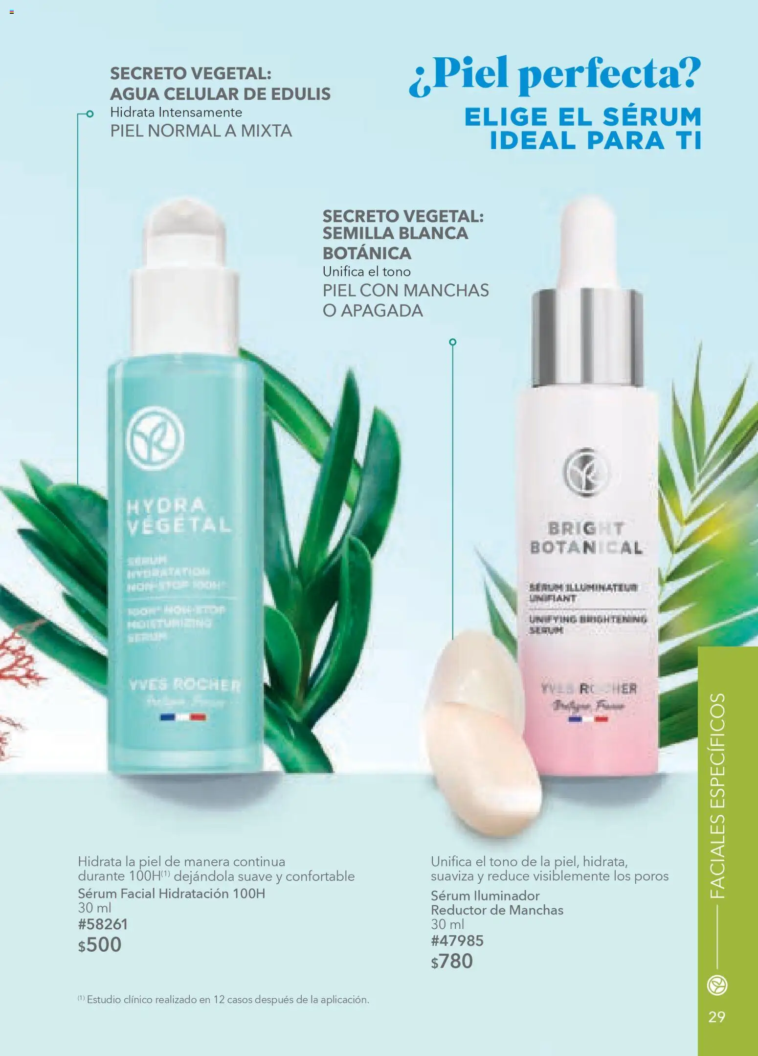 Nuevas ofertas de Yves Rocher válidas en toda la República Mexicana desde el 30.12.2025. ¡Encuentra las mejores ofertas en Yves Rocher campaña 1 2026! | Página: 29 | Productos: Iluminador, Serum, Agua