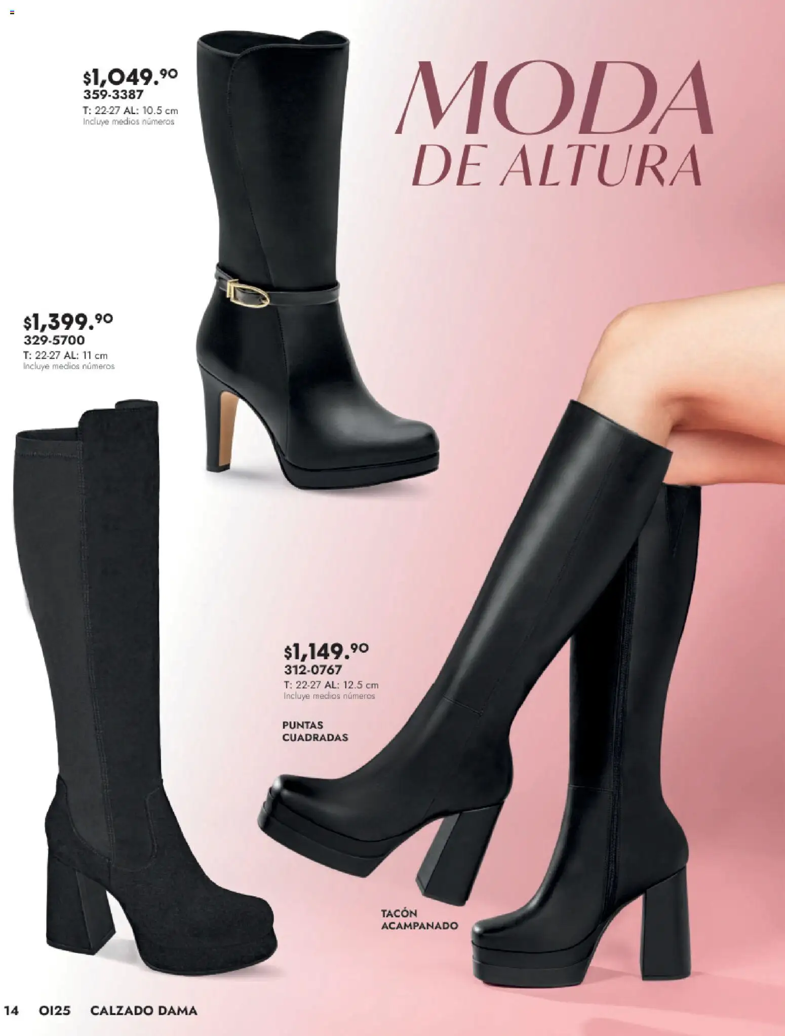 Nuevas ofertas de Andrea válidas en toda la República Mexicana desde el 24.08.2025. ¡Encuentra las mejores ofertas en Andrea - Catálogo Calzado Dama! | Página: 14