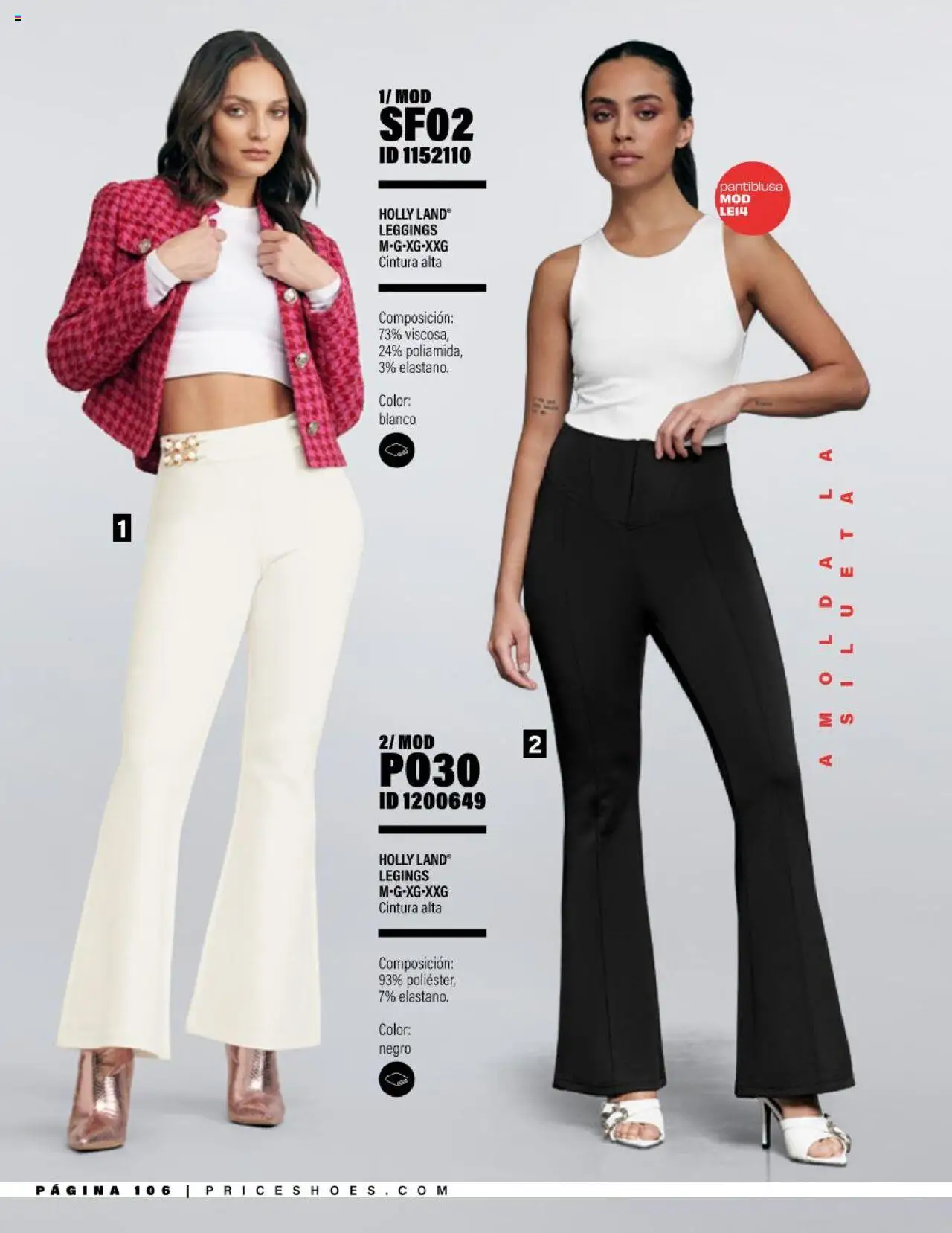 Nuevas ofertas de Price Shoes válidas en toda la República Mexicana desde el 05.08.2025. ¡Encuentra las mejores ofertas en Price Shoes - Catálogo Jeans ! | Página: 106 | Productos: Leggings