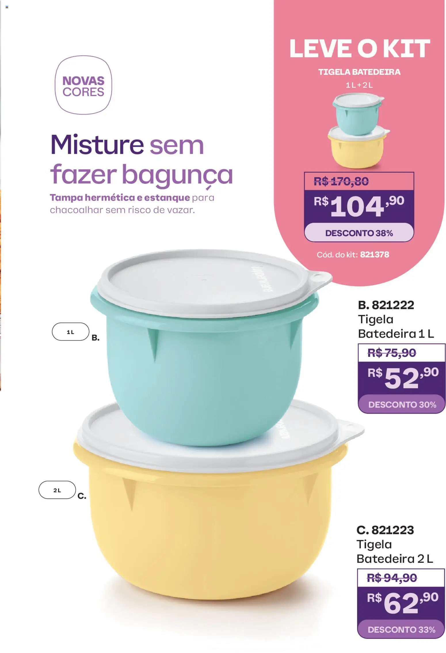 Tupperware Folheto - válido de 01.03.2026 | Página: 31 | Produtos: Batedeira, Tigela