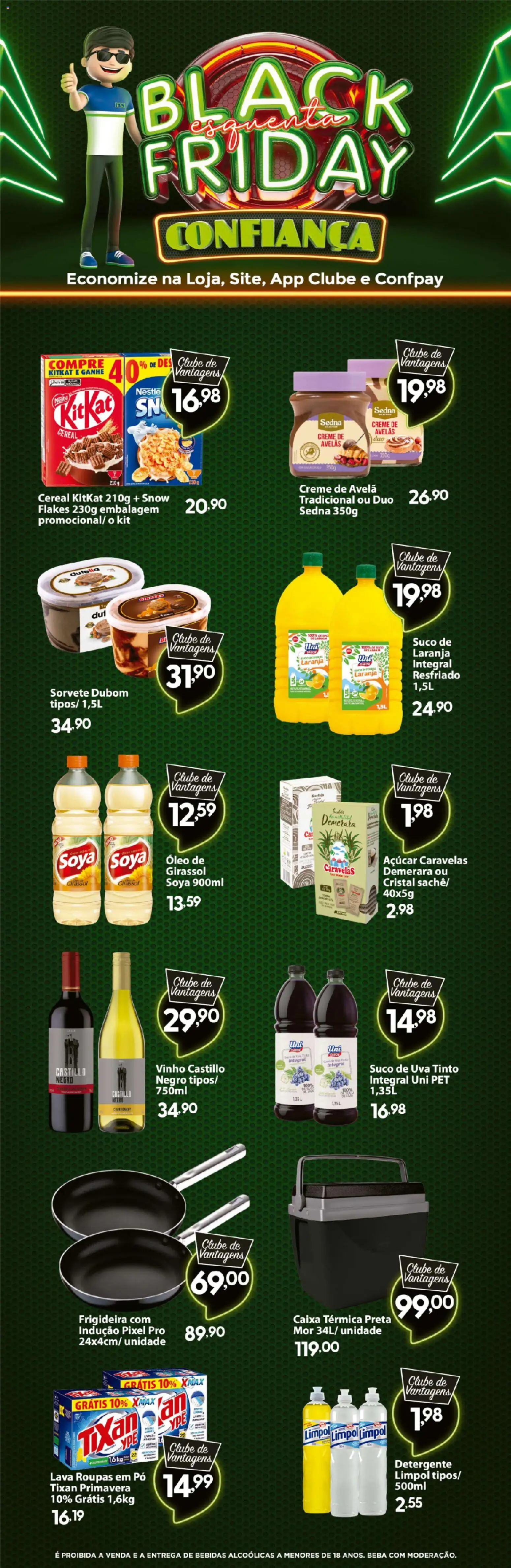 Confiança Folheto - válido de 11.11.2025 | Página: 5 | Produtos: Óleo, Creme, Sorvete, Creme de avelã