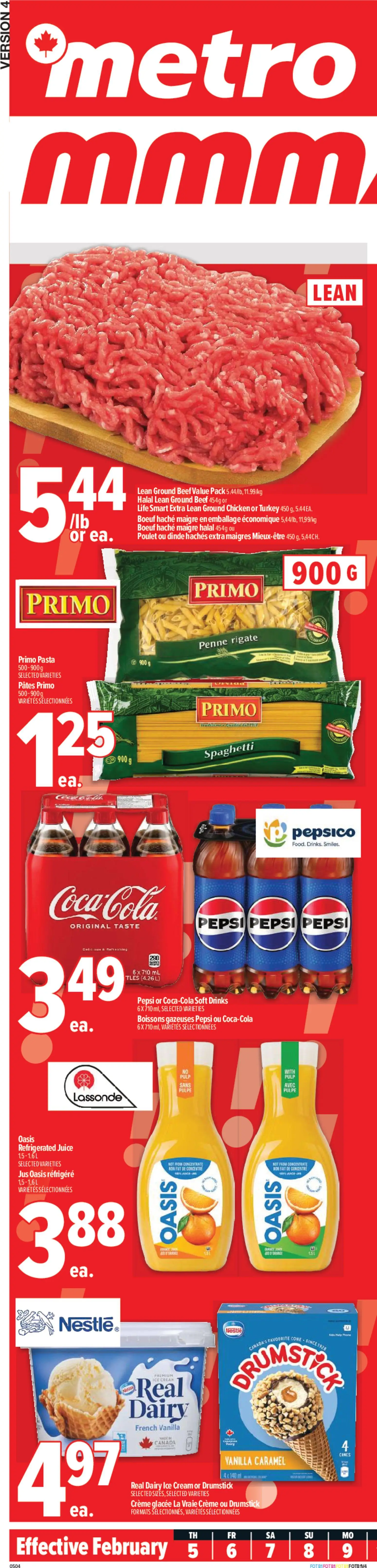 Metro flyer valid from 05.02.2026 | Page: 1