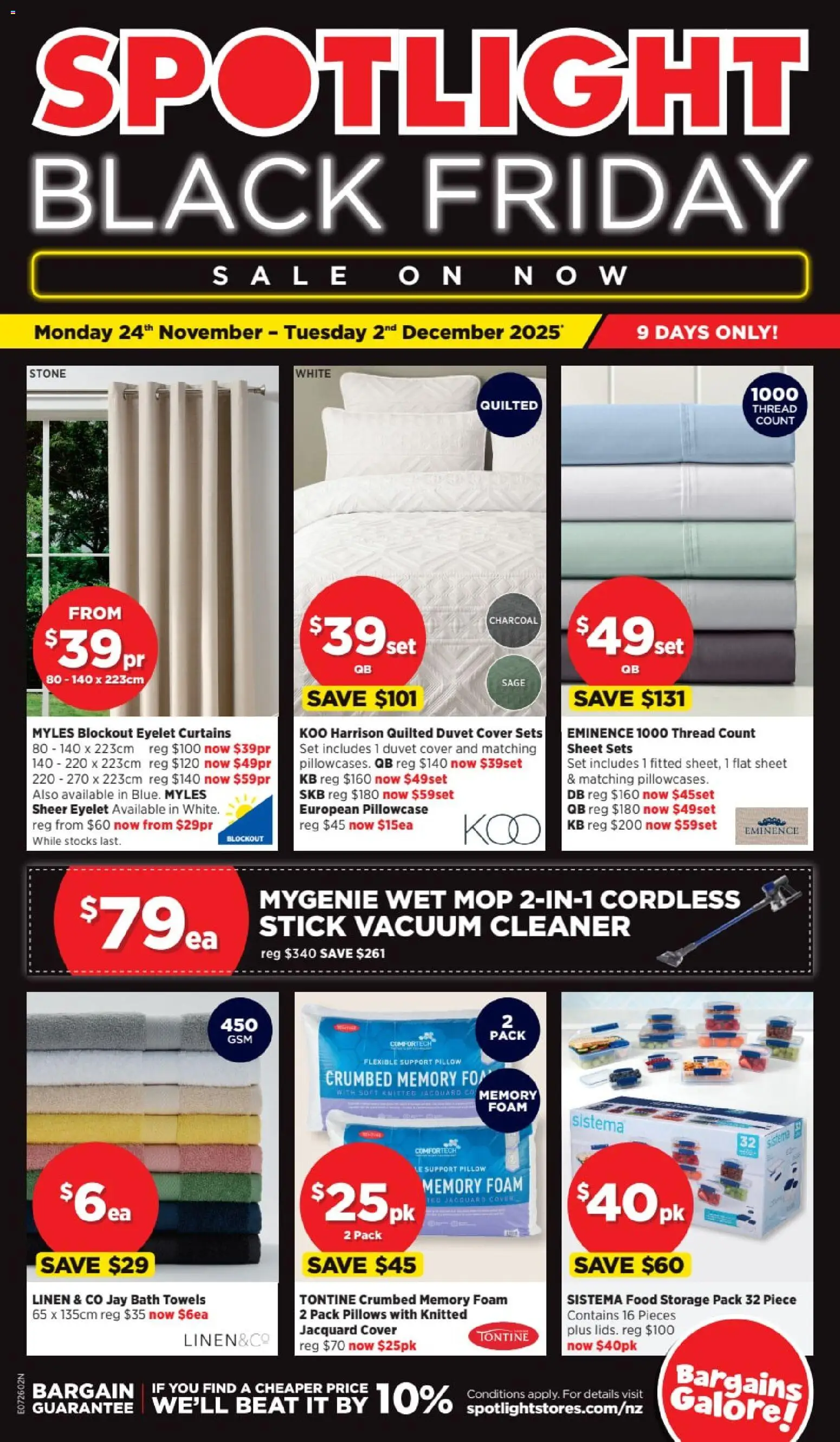 Spotlight catalogue from 24.11.2025 | Page: 1