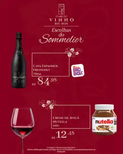 Big Box ofertas Clube do Vinho - Pré-Visualização do folheto da loja Big Box, válido de 21.04.2026 | Página: 9 | Produtos: Creme, Creme de avelã, Avelã