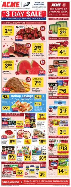 Preview of Acme weekly ads valid from 04.07.2025